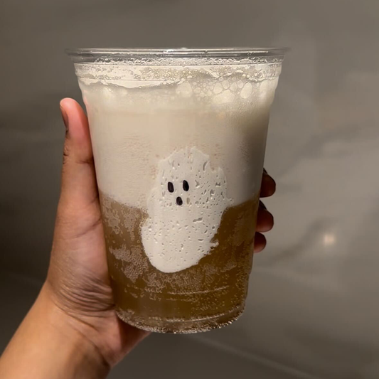 How to Make a Dirty Soda Ghost (with Homemade Syrup!)